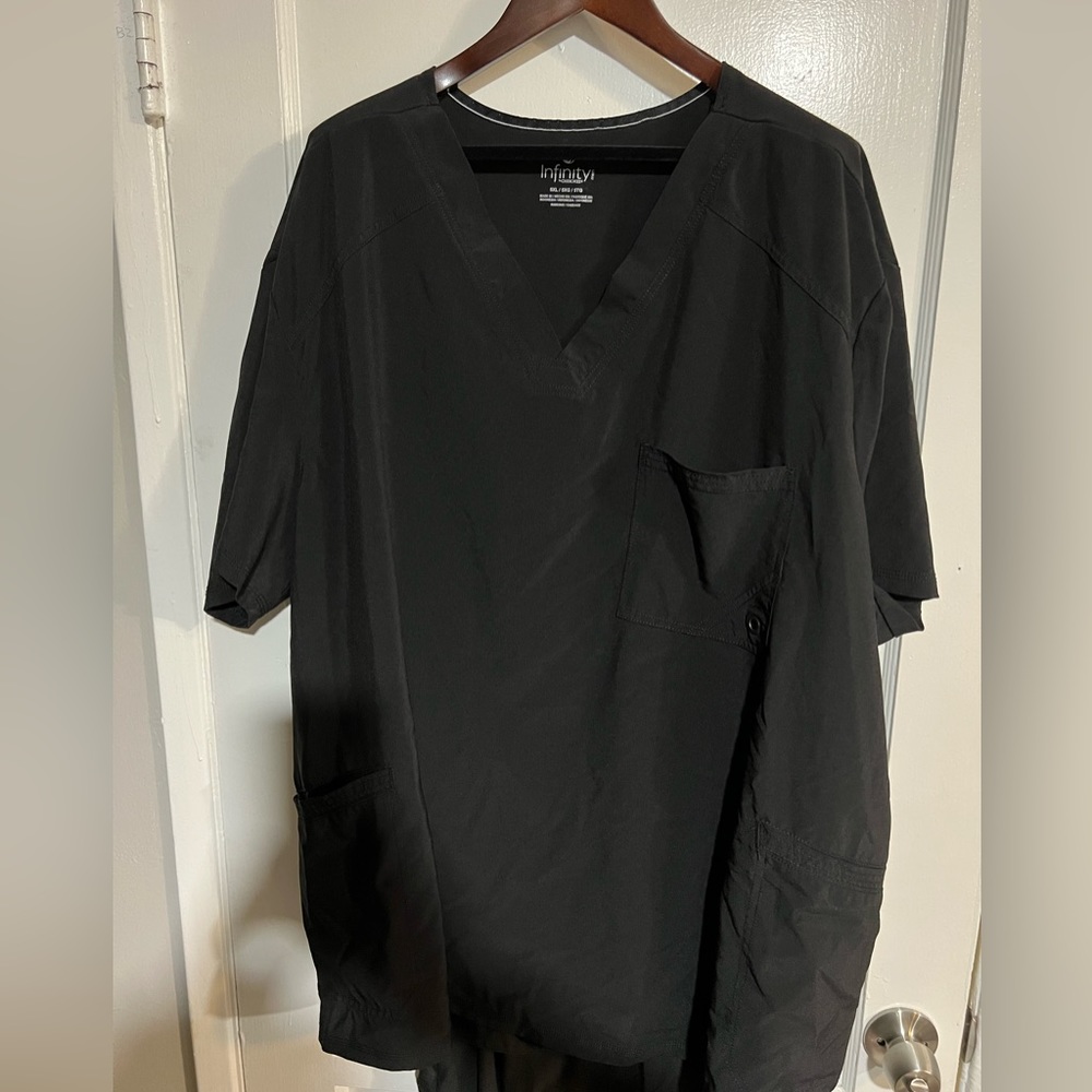 Black scrubs